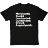 10,000 Maniacs Line-Up T-Shirt