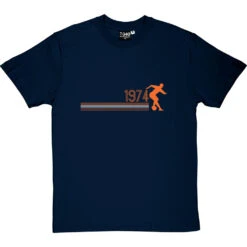 1974 T-Shirt -ThinkWear Collective Sales 1974 tshirt navybluetshirt