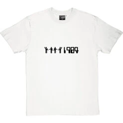 1984 Robot Dance T-Shirt -ThinkWear Collective Sales 1984robotdance 1 whitetshirt