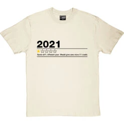 2021: One Star Review (Censored) T-Shirt -ThinkWear Collective Sales 2021 one star review censored tshirt 1 naturaltshirt