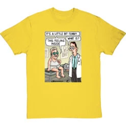 It's A Little Bit Funny T-Shirt -ThinkWear Collective Sales a little bit funny tshirt yellowtshirt