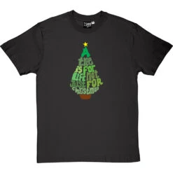 A Tree Is For Life, Not Just For Christmas T-Shirt -ThinkWear Collective Sales a tree is for life tshirt charcoaltshirt