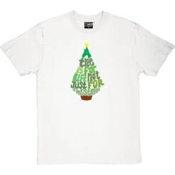 A Tree Is For Life, Not Just For Christmas T-Shirt -ThinkWear Collective Sales a tree is for life tshirt whitetshirt