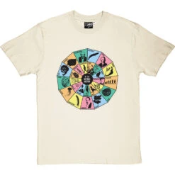 A-Z Of Natural History (Colour) T-Shirt -ThinkWear Collective Sales a z natural history colour tshirt naturaltshirt