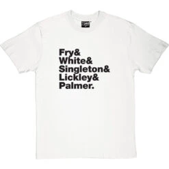 ABC Line-Up T-Shirt -ThinkWear Collective Sales abc line up tshirt 1 whitetshirt