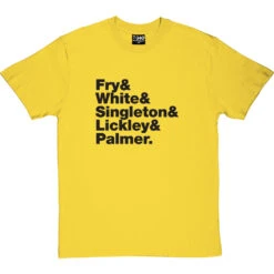 ABC Line-Up T-Shirt -ThinkWear Collective Sales abc line up tshirt 1 yellowtshirt