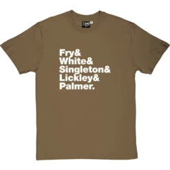 ABC Line-Up T-Shirt -ThinkWear Collective Sales abc line up tshirt 2 olivetshirt