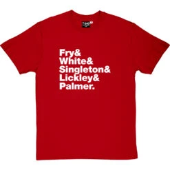 ABC Line-Up T-Shirt -ThinkWear Collective Sales abc line up tshirt 2 redtshirt