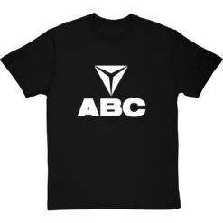 ABC Television Britain T-Shirt -ThinkWear Collective Sales abc television tshirt 2 blacktshirt
