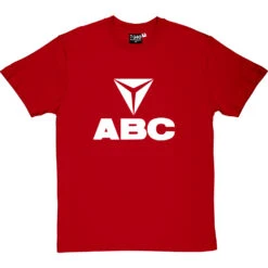 ABC Television Britain T-Shirt -ThinkWear Collective Sales abc television tshirt 2 redtshirt