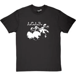 A.C.A.B. T-Shirt -ThinkWear Collective Sales acab charcoaltshirt