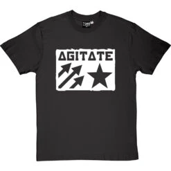 Agitate T-Shirt -ThinkWear Collective Sales agitate tshirt charcoaltshirt