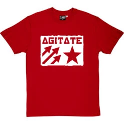 Agitate T-Shirt -ThinkWear Collective Sales agitate tshirt redtshirt
