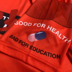 Inspired By Akira: Kaneda Football Shirt -ThinkWear Collective Sales akira kaneda football shirt design alt3 1000x1000 1