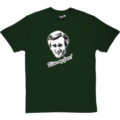 Alan Partridge "Kiss My Face" T-Shirt -ThinkWear Collective Sales alan partridge kiss my face tshirt bottlegreentshirt