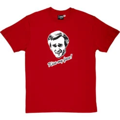 Alan Partridge "Kiss My Face" T-Shirt -ThinkWear Collective Sales alan partridge kiss my face tshirt redtshirt