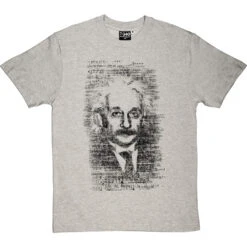 Albert Einstein Formulae T-Shirt -ThinkWear Collective Sales albert einstein formulae tshirt 1 lightoxfordtshirt