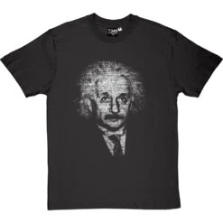 Albert Einstein Formulae T-Shirt -ThinkWear Collective Sales albert einstein formulae tshirt 2 charcoaltshirt