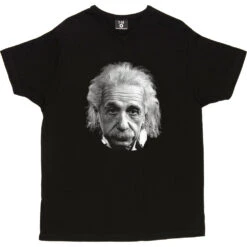 Albert Einstein T-Shirt -ThinkWear Collective Sales albert einstein tshirt black mens v neck tshirt