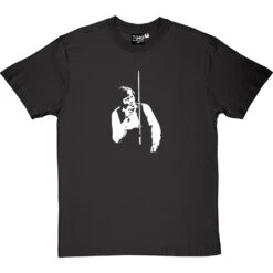Alex Higgins Smoking T-Shirt -ThinkWear Collective Sales alex higgins tshirt charcoaltshirt