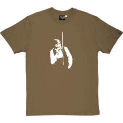 Alex Higgins Smoking T-Shirt -ThinkWear Collective Sales alex higgins tshirt olivetshirt