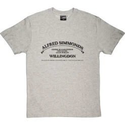Alfred Simmonds: Horse Slaughterer & Glue Boiler T-Shirt -ThinkWear Collective Sales alfred simmonds tshirt 1 lightoxfordtshirt
