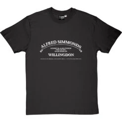 Alfred Simmonds: Horse Slaughterer & Glue Boiler T-Shirt -ThinkWear Collective Sales alfred simmonds tshirt 2 charcoaltshirt