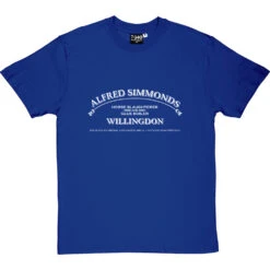 Alfred Simmonds: Horse Slaughterer & Glue Boiler T-Shirt -ThinkWear Collective Sales alfred simmonds tshirt 2 royalbluetshirt