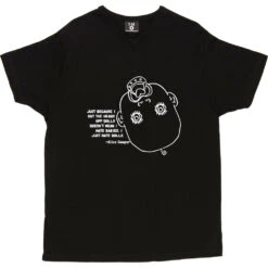 Alice Cooper "Dolls" Quote T-Shirt -ThinkWear Collective Sales alice cooper dolls tshirt 2 black mens v neck tshirt