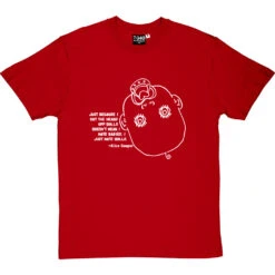 Alice Cooper "Dolls" Quote T-Shirt -ThinkWear Collective Sales alice cooper dolls tshirt 2 redtshirt