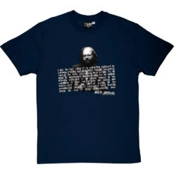 Allen Ginsberg T-Shirt 17 Allen Ginsberg T-Shirt -ThinkWear Collective Sales allen ginsberg howl navybluetshirt