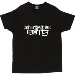 Alternative Facts T-Shirt -ThinkWear Collective Sales alternative facts tshirt 2 black mens v neck tshirt