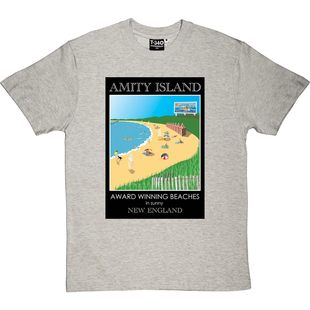 Amity Island T-Shirt 1 Amity Island T-Shirt