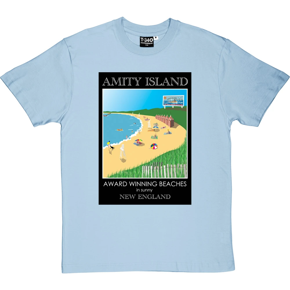 Amity Island T-Shirt 3 Amity Island T-Shirt - Image 3