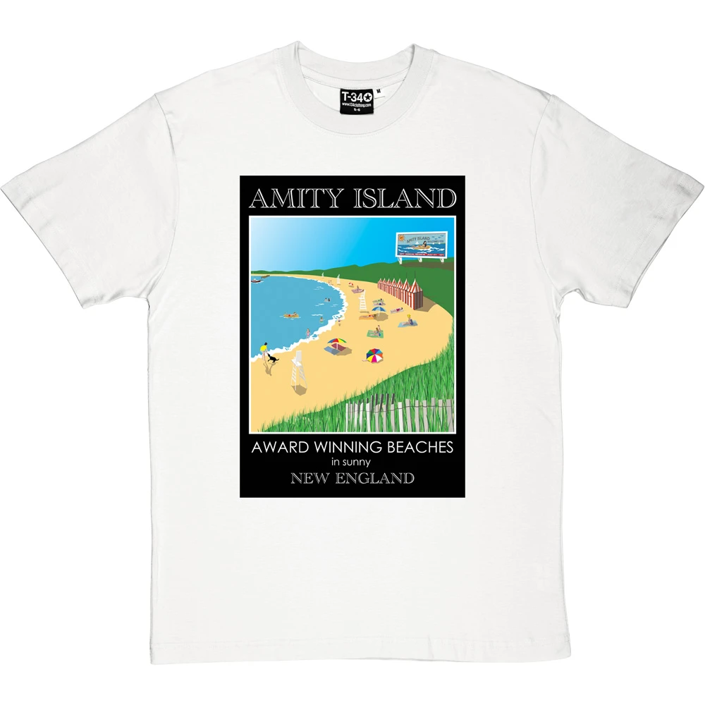 Amity Island T-Shirt 4 Amity Island T-Shirt - Image 4