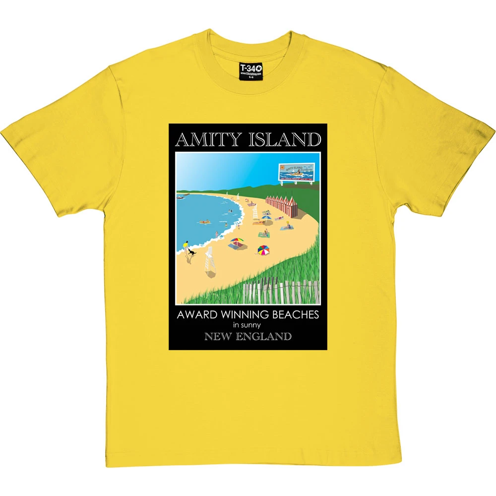 Amity Island T-Shirt 5 Amity Island T-Shirt - Image 5