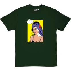 Amy Winehouse T-Shirt -ThinkWear Collective Sales amy winehouse tshirt bottlegreentshirt