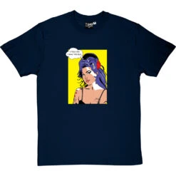 Amy Winehouse T-Shirt -ThinkWear Collective Sales amy winehouse tshirt navybluetshirt