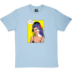 Amy Winehouse T-Shirt -ThinkWear Collective Sales amy winehouse tshirt skybluetshirt