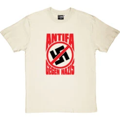 Antifa: Gegen Nazis T-Shirt -ThinkWear Collective Sales antifa tshirt 5 naturaltshirt