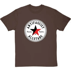 Antifascist Allstars T-Shirt -ThinkWear Collective Sales antifascist allstars tshirt hazelnuttshirt