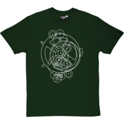 Antikythera Mechanism T-Shirt -ThinkWear Collective Sales antikythera tshirt 2 bottlegreentshirt