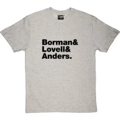 Apollo 8 Line-Up T-Shirt -ThinkWear Collective Sales apollo 8 line up tshirt 1 lightoxfordtshirt