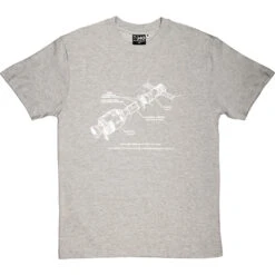 Apollo-Soyuz Docking Diagram T-Shirt -ThinkWear Collective Sales apollo soyuz diagram tshirt 2 lightoxfordtshirt