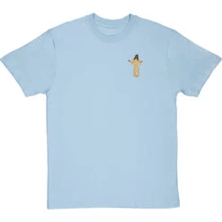 Aretha Franklin (Pocket Print) T-Shirt -ThinkWear Collective Sales aretha franklin pocket print tshirt skybluetshirt