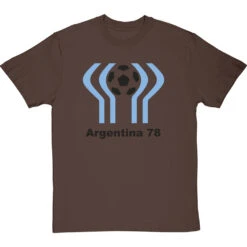 Argentina 78 T-Shirt -ThinkWear Collective Sales argentina 78 tshirt 1 hazelnuttshirt