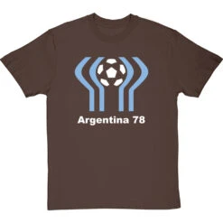 Argentina 78 T-Shirt -ThinkWear Collective Sales argentina 78 tshirt 2 hazelnuttshirt