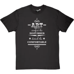 Art Should T-Shirt -ThinkWear Collective Sales art should tshirt 2 charcoaltshirt