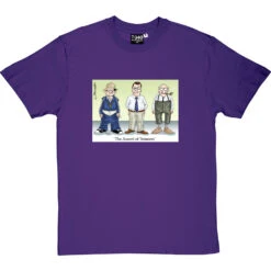 The Ascent Of Trousers T-Shirt -ThinkWear Collective Sales ascent of trousers tshirt purpletshirt