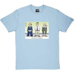 The Ascent Of Trousers T-Shirt -ThinkWear Collective Sales ascent of trousers tshirt skybluetshirt